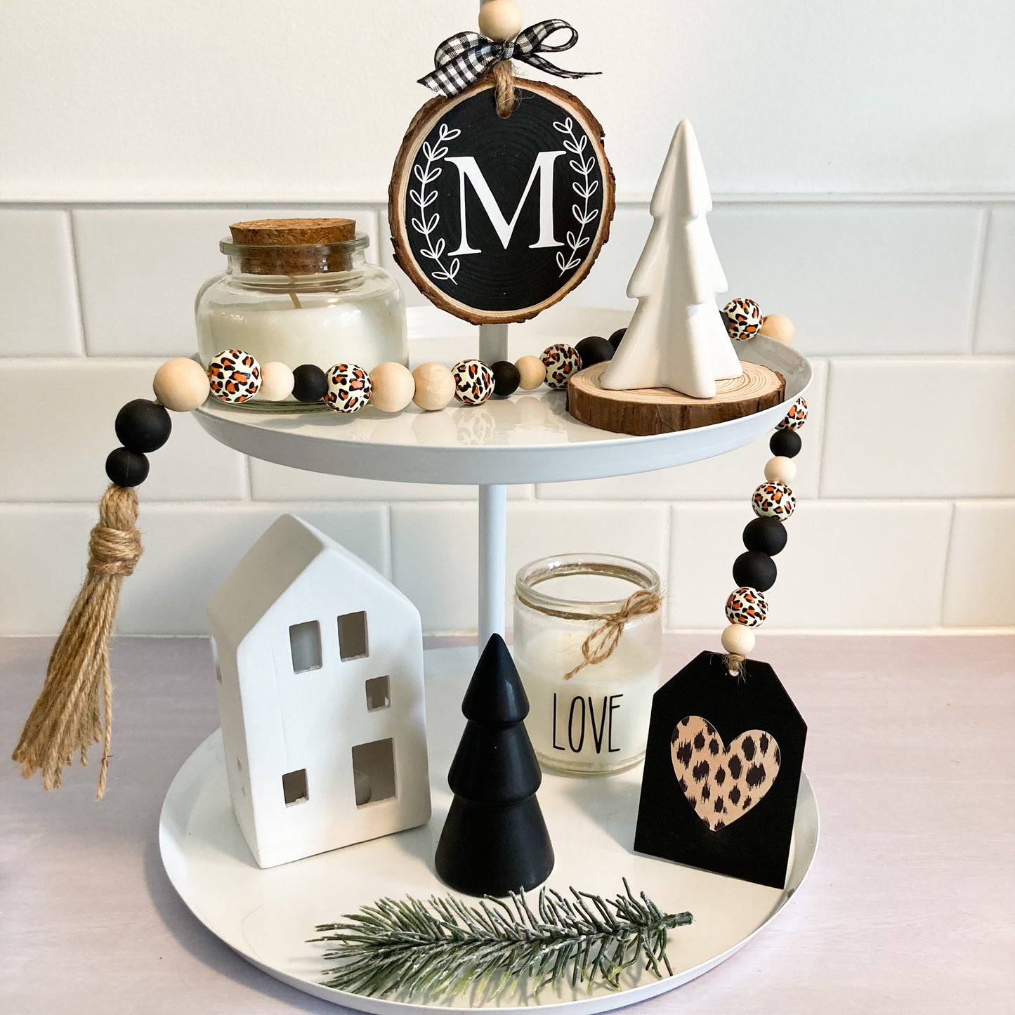 Leopard Print Garland